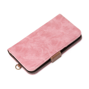 PGA iPhone 15 Plus用フリップカバー ダスティピンク PG-23CFP03PK-イメージ1
