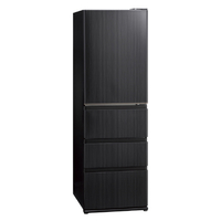 AQUA 冷蔵庫 Delie 高品位木目調 458L /4ドア 自動製氷 AQUA AQR-V46A(K) 458L 4ドア冷凍冷蔵庫(右開きタイプ) Delie（デリエ