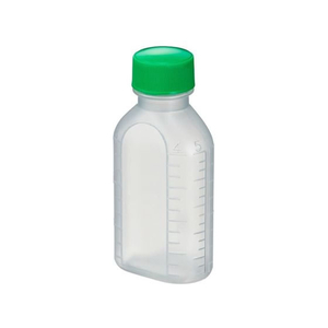 エムアイケミカル 投薬瓶PPB(滅菌済)少数包装 プラスチック薬瓶 08-2850-2703 キャップ:緑 60CC(15ホンイリ) FCF632Y-08-2850-2703-イメージ1