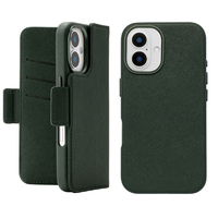 ユニケース iPhone 16用2Way Mag Flip Case グリーン UNI-CSDIP24M-2MFGN