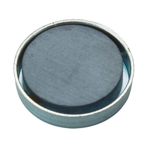 トラスコ中山 TRUSCO/キャップ付フェライト磁石 外径36mm×厚み7.5mm 10個 83.3 FC221EF-4151496-イメージ1