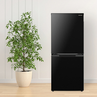 逆輸入 e 2ドア冷蔵庫 152L SJ15E2B シャープ angle ブラック系 select 冷蔵庫・冷凍庫