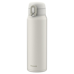 ピーコック ワンタッチマグボトル(0.6L) ホワイト AKT-60W ピーコック ワンタッチマグボトル(0.6L) ホワイト AKT-60W