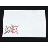 アーテック 尺三 懐石まっと 抗菌遠赤和紙100枚 梅 FC664LS-6398500