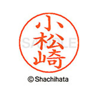シヤチハタ ネームペン用ネーム シルバー 既製 小松 FC46861-X-GPS-1090