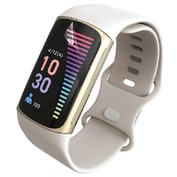 エレコム Fitbit Charge 5用フィルム 衝撃吸収 指紋防止 高透明 SW-FI221FLAFPRG