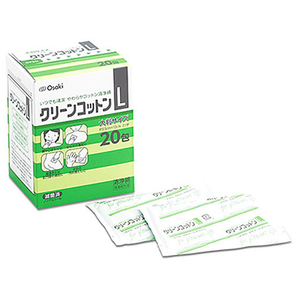 オオサキメディカル クリーンコットンL 1枚入×20包 FCR6738-イメージ1
