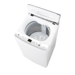 ハイアール 5．0kg全自動洗濯機 e angle select ホワイト JW-U50AE5(W)-イメージ2