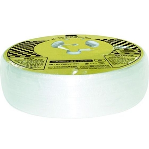 トラスコ中山 TRUSCO PPテープ 幅100mm×長さ1000m 白 メンコ付 FC309FY-7870540-イメージ1