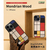 Man & Wood iPhone 15 Pro用MagSafe対応天然木ケース Mondrian Wood I25523I15PR-イメージ2