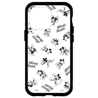 グルマンディーズ iPhone 13 Pro用耐衝撃ケース IIIIFIT CLEAR ミッキーマウス DN-878A