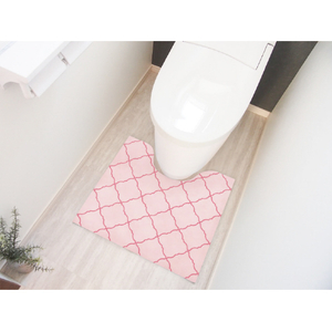 オカトー 使いすてトイレマット6枚入 モロッカンピンク ﾂｶｲｽﾃﾄｲﾚﾏﾂﾄ6ﾏｲﾓﾛﾂｶﾝﾋﾟﾝｸ-イメージ2