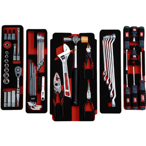 ＫＴＣ 工具セット（両開きメタルケースタイプ）［５６点］ KTC 工具セット（両開きメタルケースタイプ）［56点］ SK3562WZ-イメージ2