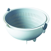 トラスコ中山 スピンホイールコランダーラージ グレー FC732KL-1151335