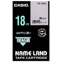 カシオ カシオネームランドテープ XR-18GX