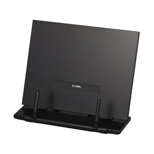 カール事務器 ブックスタンダー ブラック FC12166-BKS-820-K-イメージ1