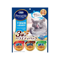 日本ペットフード コンボ プレゼント キャット おやつ 下部尿路の健康維持 3種のバラエティパック 90g FC020NA