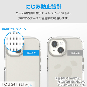 エレコム AQUOS wish4用TOUGH SLIM LITE ソフト 衝撃吸収 ストラップホールシート付 クリア PM-S241TSLUCCR-イメージ6