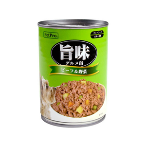 ペットプロジャパン ペットプロ 旨味グルメ ビーフ&野菜味 375g FC66013-イメージ1