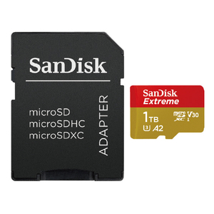 サンディスク Extreme microSDXC UHS-Iカード 1TB SDSQXAV-1T00-JN3MD-イメージ2