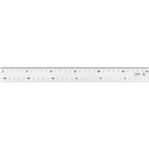 ライオン事務器 直線定規 30cm NO.10K F897758-270-42-イメージ1