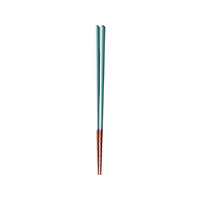 イシダ 究極のすべらない箸 23cm アッシュブルー FCJ422S