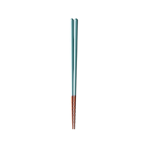 イシダ 究極のすべらない箸 23cm アッシュブルー FCJ422S-イメージ1