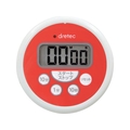 dretec/洗えるタイマー レッド T-533RDHA FCD006C-2709876