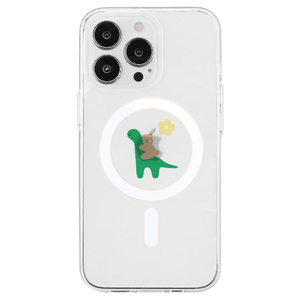 AKAN iPhone 14 Pro用MagSafe対応クリアケース 共存 AK23524I14P-イメージ1