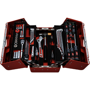 ＫＴＣ 工具セット（両開きプラハードケースタイプ）［５６点］ KTC 工具セット（両開きプラハードケースタイプ）［56点］ SK3561P-イメージ1