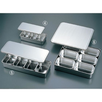 大屋製作所 クローバー 18-8 プレス 大型 ヤクミ入 4ヶ入角 FC891LM-4872500