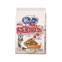 ユニ・チャーム 銀のスプーン 国産生かつおin 鶏ささみと海の幸ブレンド 1.05kg FC334YP