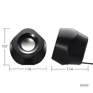 サンワサプライ 3WAY PCスピーカー(Bluetooth/USB/3．5mm接続対応) ブラック MM-SPBT6BK-イメージ20