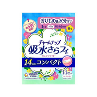 ユニ・チャーム チャームナップ 吸水さらフィ パンティーライナー コンパクト ローズ FCN1092