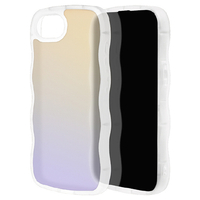 ラスタバナナ iPhone 16e用MY．DECOR ハイブリッドケース TPU×PC - WAVE - ホログラム 8693IP5EHPHL