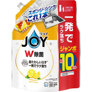 Ｐ＆Ｇ 除菌ジョイコンパクト 贅沢シトラスレモン 詰替 ジャンボ 1300mL FC980TE-イメージ2