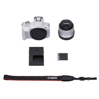 キヤノン EOSR50WH1845ISSTMLK デジタル一眼カメラ・RF-S18-45 IS STM