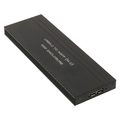 アイネックス USB3．0接続 UASP対応 M．2 SATA SSDケース HDE-10