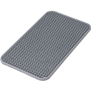 テラモト ヨクトールマット　４５０×７４７ｍｍ　灰 MR-103-123-5-イメージ1