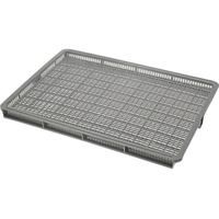 積水テクノ成型 L型メッシュトレー L-750 灰 グレー FC172GY-8362573