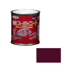 アサヒペン 油性スーパーコート 1／12L ブラウン FC337NV-イメージ1