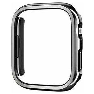 GAACAL Apple Watch Series 4-6/SE1-2 [44mm]用プラスチックフレーム メタリックブラック W00224BK4-イメージ1
