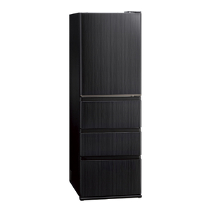AQUA 433L 4ドア冷凍冷蔵庫(右開きタイプ) Delie（デリエ） ウッドブラック AQR-V43A(K)-イメージ2