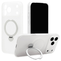 ラスタバナナ iPhone17 Pro Max用ZEROSAFE 極 回転スタンド 磁力充電対応 フロストホワイト 9101IP5DZSFWH