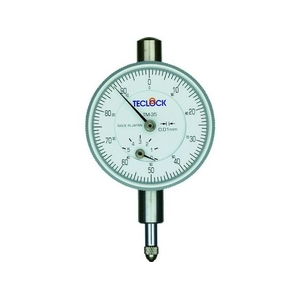 テクロック 小型ダイヤルゲージ 測定範囲0~5mm 0～50.01±0-50-10081.3以下 FC103JU-1028260-イメージ1