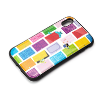PGA iPhone XS Max用 ハイブリッドタフケース オンスターズ・インク/ホワイト PG-DCS525MOI