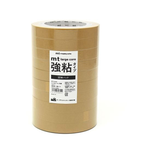 カモ井 mt large core 和紙 マスタード 強粘着10巻 FC212SN-MT10L063-イメージ2