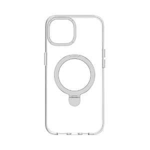 MOMAX iPhone 15用Magsafe対応スタンドケース Flip クリア MM25525I15-イメージ1