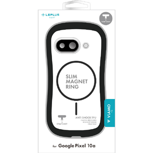 MSソリューションズ Google Pixel 10a用 耐傷・耐衝撃ハイブリッドケース 「ViAMO mag」 ブラック LN-26SP1VMMBK-イメージ1