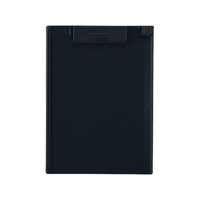 リヒトラブ クリップボード A4タテ 短辺とじ ブラック 1枚 F807925-A977U-24